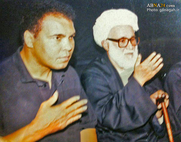 Sekeping gambar kenangan Muhammad Ali dalam majlis azadari Ahlul Bait (a.s)